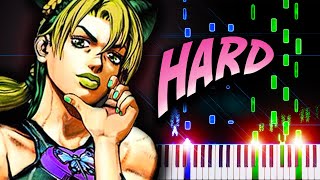 Jolynes Theme from JoJos Bizarre Adventure Stone Ocean  Piano Tutorial [upl. by Leeth]