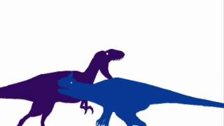 ASDC  Cryolophosaurus vs Dubreuillosaurus [upl. by Adrianna]