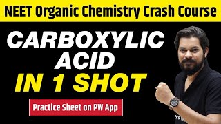 CARBOXYLIC ACID in One Shot  All Concepts Tricks amp PYQs  Class 12  NEET [upl. by Chery]