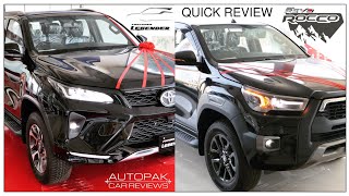 Toyota Fortuner LEGENDER amp REVO ROCCO 2022 Quick Review with Price and New Features [upl. by Nnairol]