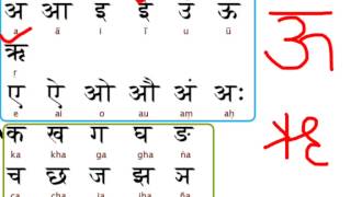 Learn hindi lesson 1  Vowels [upl. by Aicert380]