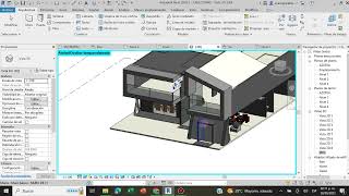 INSERTAR MUEBLES EN REVIT Curso Revit Gratuito Insertar Mobiliario en un Diseño Arquitectónico [upl. by Yaja]