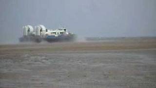 New HoverTravel Hovercraft quotSolent Expressquot demonstration [upl. by Waddell248]