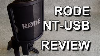 Review Rode NTUSB microphone [upl. by Demott161]