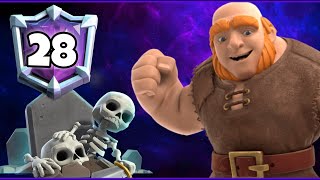 Top 20 Ladder with Giant Graveyard Sparky Deck  Clash Royale [upl. by Ernaldus811]