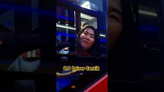 CO Driver cantik Bus nya Agra Mas Kaa rebecca shortvideo agramas pramugari [upl. by Song]