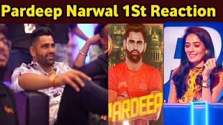 Pardeep Narwal First reaction After joining Bengaluru Bulls Team PKL 11 Auction  Bulls New Squad [upl. by Ahsilef]