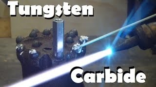 How to drill tungsten carbide [upl. by Annaihr]