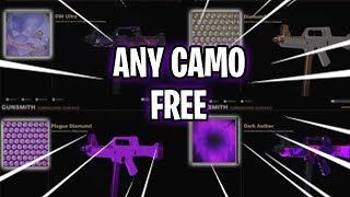 How to get ANY Camo in Cold War INSTANTLY for FREE [upl. by Oidale]