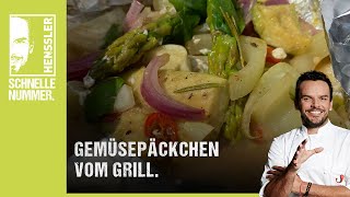 Schnelles Gemüsepäckchen vom Grill Rezept von Steffen Henssler [upl. by Shelly]