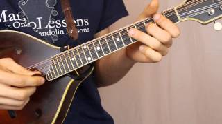 The Glasgow Reel Tam Lin With Tabs amp Play Along Tracks  Mandolin Lesson [upl. by Eliseo634]