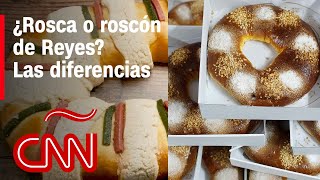 Estas son las diferencias entre la rosca de Reyes de México y el roscón de Reyes de España [upl. by Vas]