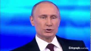 Putin denies Russian troops in eastern Ukraine [upl. by Nauqel]