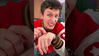 Stapler Master 😂 🩸 Fake Injury Prank lookatreyreacts funny prank stapler [upl. by Mora256]