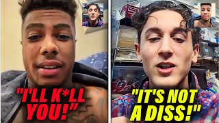 Blueface CONFRONTS Lil Mabu Following His Diss Song MR TAKE YA BTCH [upl. by Levan875]