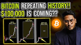 BITCOIN IS REPEATING HISTORY😱  Big Pump Coming  Bitcoin Updates [upl. by Tana]