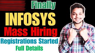 Finally Infosys Mass Hiring Announcement  Infosys Hiring 2024 Batch  OFF Campus Drive 2024 [upl. by Isawk]