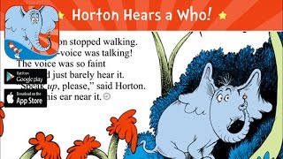 Horton Hears a Who  Read amp Play  Dr Seuss  Kids 5 amp Under APPLICATION [upl. by Dyan]