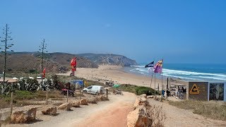 Praia do Amado  Meca do Surf e Bodyboard no Algarve [upl. by Concordia175]