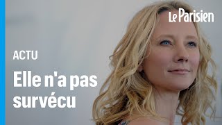 L’actrice américaine Anne Heche est décédée une semaine après son accident de voiture [upl. by Nesiaj]