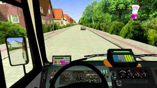 Lets Play OMSIBussimulator 029 Mit Minibus durch Siegenheim Deutsch [upl. by Santana]