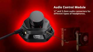 Creative Sound Blaster ZxR Introduction Video [upl. by Gifferd]