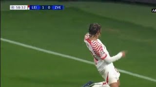 Xavi Simons Goal RB Leipzig vs Crvena zvezda 31  All Goals and Extended Highlights [upl. by Oicnedif768]