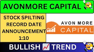 AVONMORE CAPITAL SHARE BULLISH  AVONMORE CAPITAL SHARE LATEST NEWS  AVONMORE CAPITAL TARGET 🎯 [upl. by Olvan]