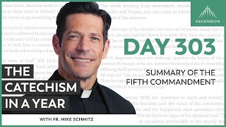 Day 303 Summary of the Fifth Commandment — The Catechism in a Year with Fr Mike Schmitz [upl. by Mia]