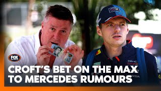 Max to Mercedes Crofty makes his bet I Will Daniel Ricciardo race in 2025 I Fox Sports [upl. by Anawt454]