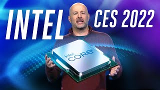 Intel at CES 2022 in 4 minutes 12th Gen Alder Lake chips [upl. by Husein]