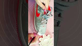 Custom Nike Air Force 1  Sneakers dipinte a mano con colori Angelus [upl. by Calisa]