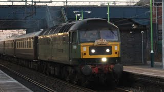 Trains and tones at Acton bridge 60124 Featuring 4781047593 [upl. by Apurk581]