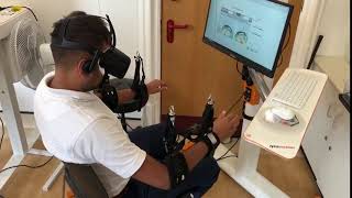 Virtual Reality Upgrade for DIEGO Arm Robot from Tyromotion [upl. by Millie257]