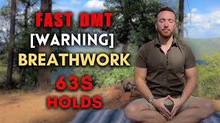 WARNING Super Fast DMT Activation with Power Breathing  63s Holds 3 Rounds Session 1231 [upl. by Jolda]