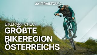 Im Test Saalbach Hinterglemm Leogang Fieberbrunn Bikepark Check  TrailTouch [upl. by Nyasuh]