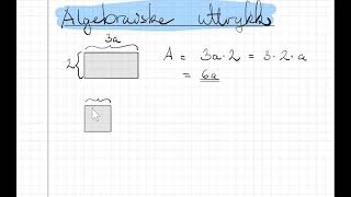 3 Algebraiske uttrykk  geometriske figurer [upl. by Solberg]