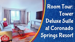 Disneys Coronado Springs Resort  Tower Deluxe Suite  Room Tour [upl. by Akere]