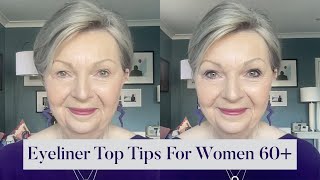 Top Tips for Applying Eyeliner  Eye Makeup For Women 60 [upl. by Huai]