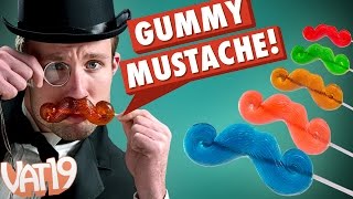 Gummy Mustache on a Stick [upl. by Hainahpez37]