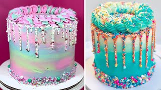 1 Hours So Creative Amazing Cake Decorating Ideas  My Favorite Cake Decorating You Need To Try [upl. by Ynetruoc]