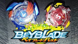 Valtryek v2 VS Spryzen S2  Beyblade Burst 2018 [upl. by Obediah606]