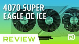 GIGABYTE GeForce RTX 4070 Super Eagle OC ICE 12G GPU Review [upl. by Eniaj]