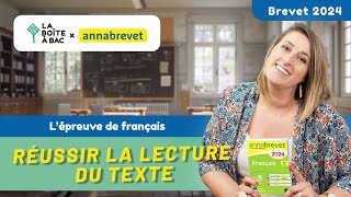 Lire et comprendre le texte du sujet  Brevet de Français 2025 avec Hatier et La Boîte à Bac [upl. by Aehc33]