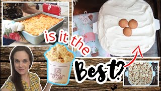 Magnolia Bakery Banana Pudding amp Pasta Bake  Southern Cooking VLOG [upl. by Ytinav]