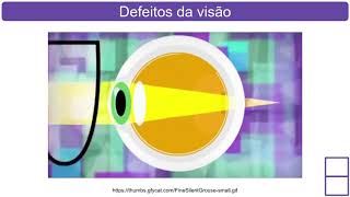 Óptica da visão Hipermetropia 35 [upl. by Ardnuahs]