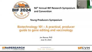 2024 Young Producer Symposium  Biotechnology 101 [upl. by Katherine]