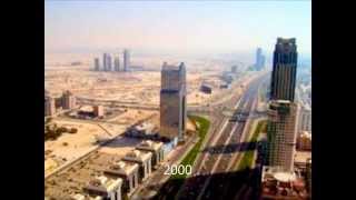 Dubai Timelapse 1930  2012 [upl. by Ahsiekat]