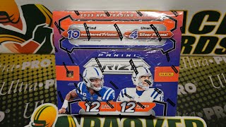 2023 Prizm Football Hobby Box Opening [upl. by Gaw588]