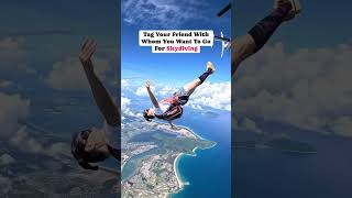 Who want to try This Skydiving adventures skydiving [upl. by Tunk682]